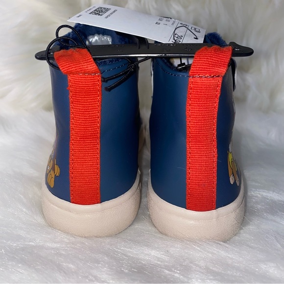 H&M Warm-lined Printed High Tops New size 1 kids shoes - Picture 4 of 7